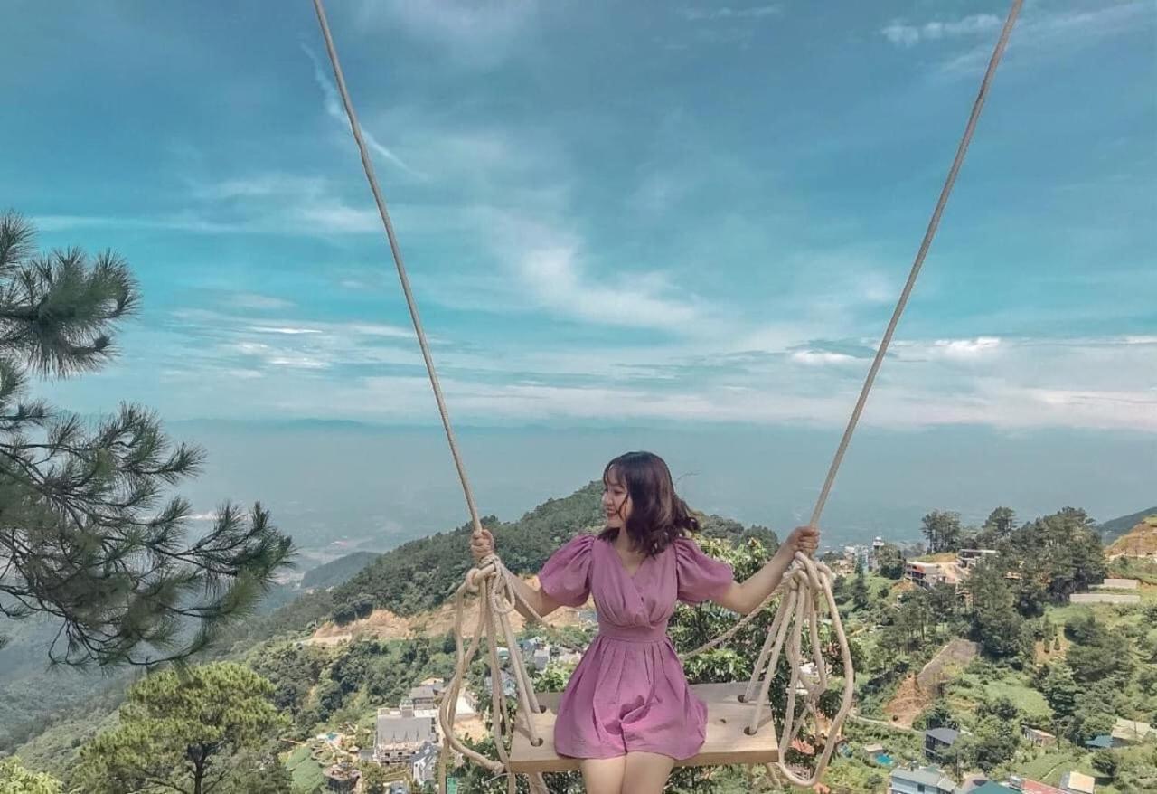 Khach San Hung Trang Hotel Tam Ðảo エクステリア 写真