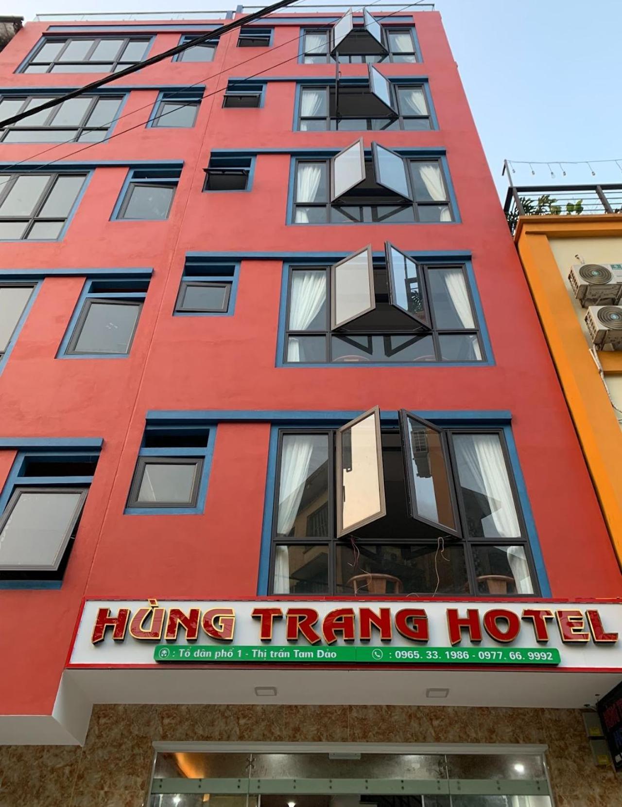 Khach San Hung Trang Hotel Tam Ðảo エクステリア 写真