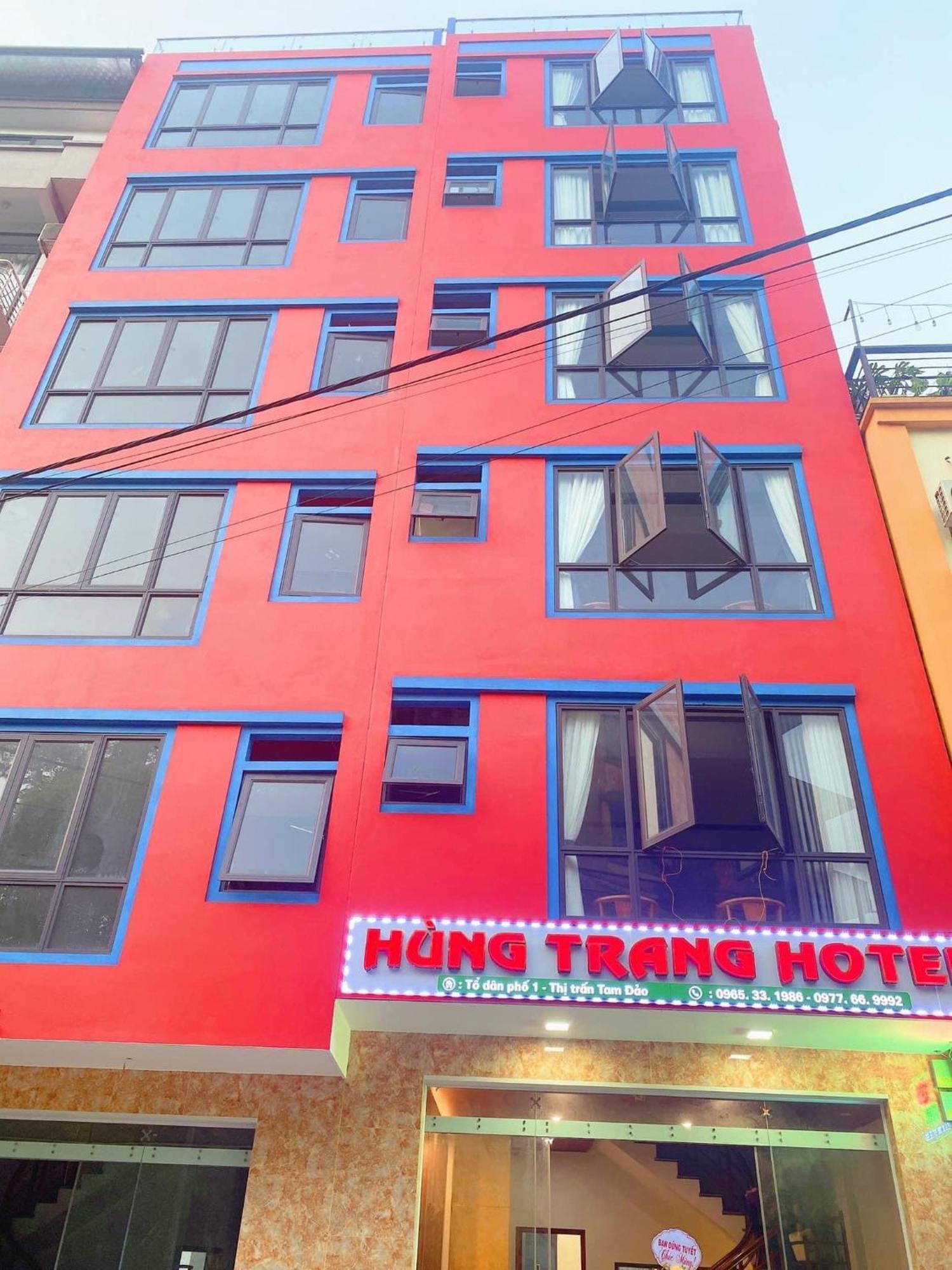 Khach San Hung Trang Hotel Tam Ðảo エクステリア 写真